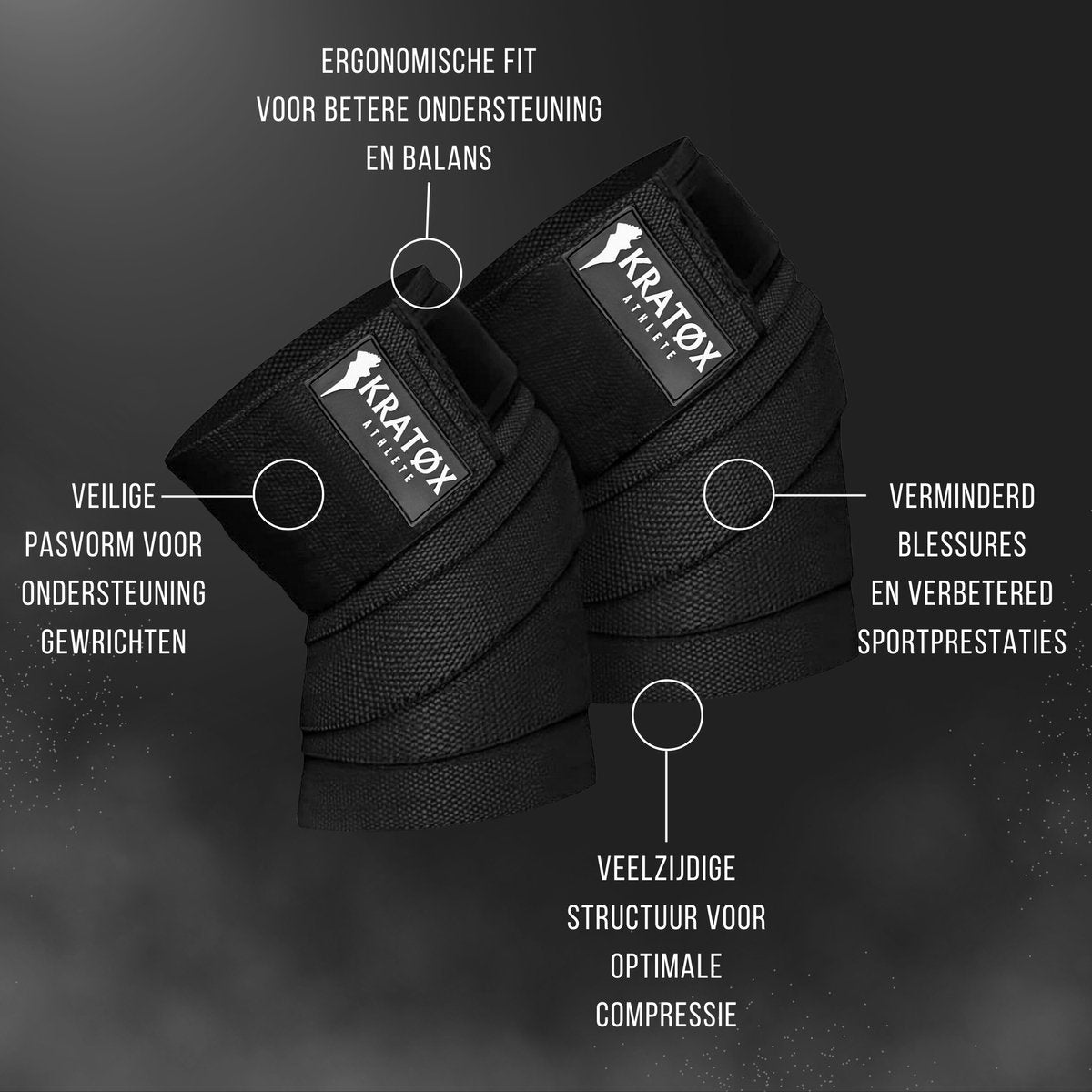 Powerlifting Knee Wraps