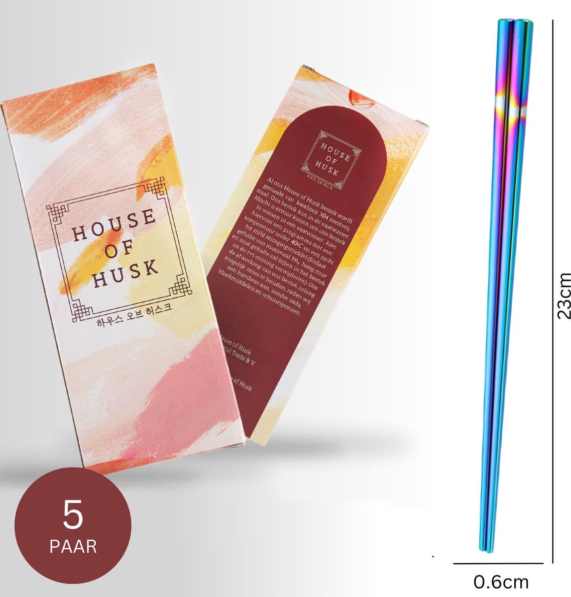 Chopstick Set Rainbow