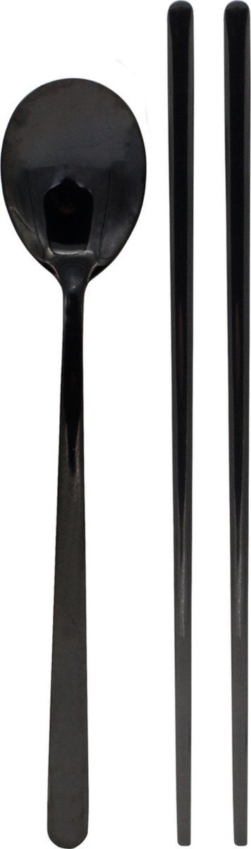 Originele Koreaanse Eetstokjes en Soeplepel Set