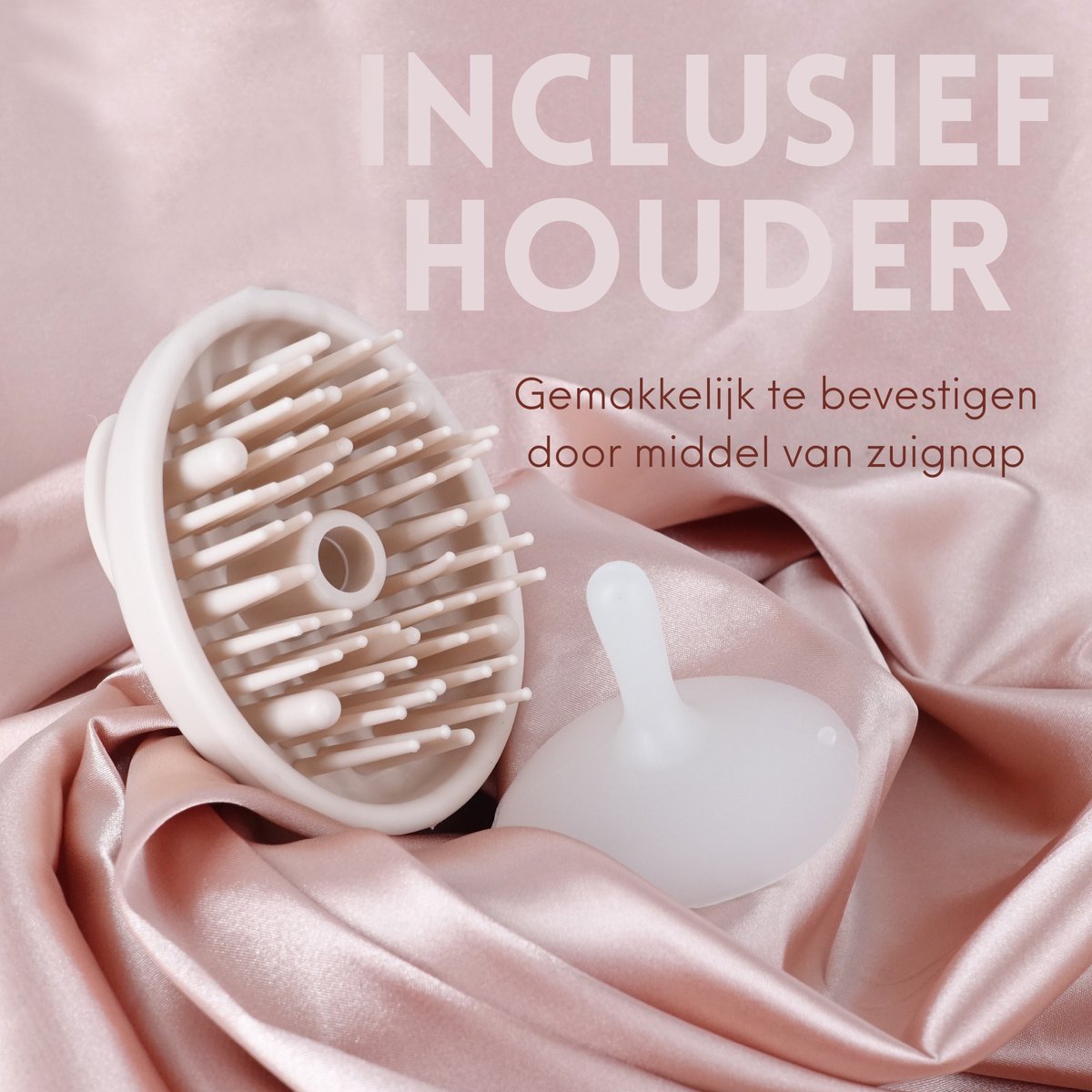 Haarborstel & Scalp Massager 1 Stuk