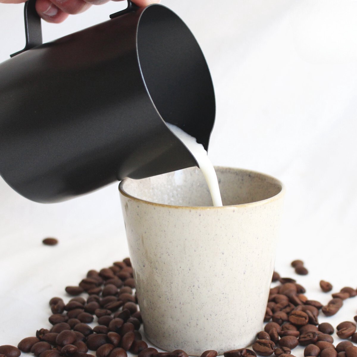 Melkkan met Art Pen Zwart