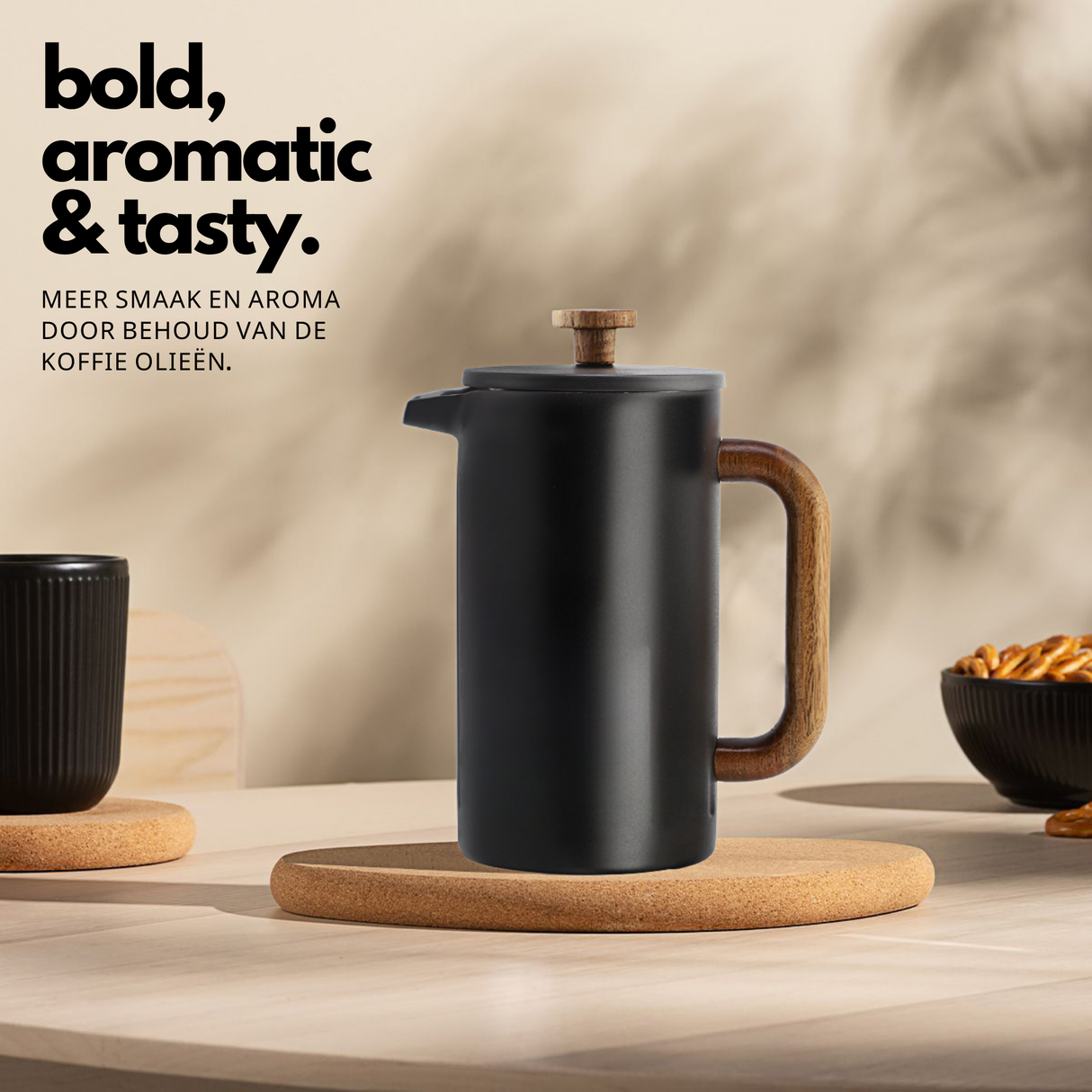 French Press Cafetière 1L