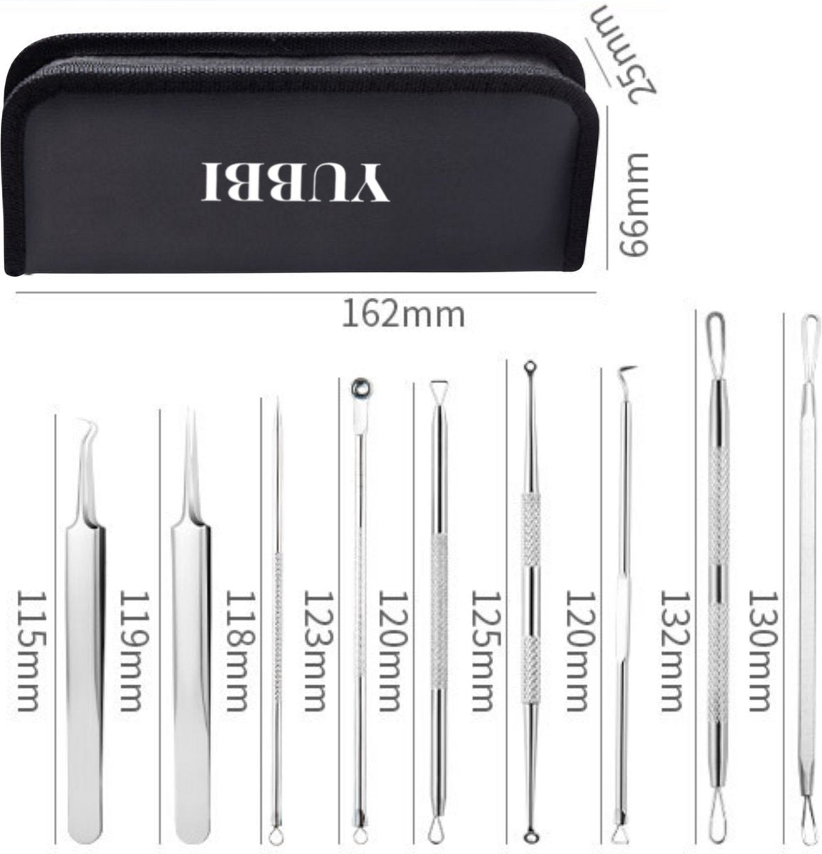 9-Delige Blackhead Remover Set