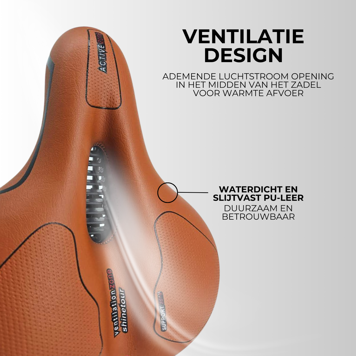 Ventilatie Fietszadel