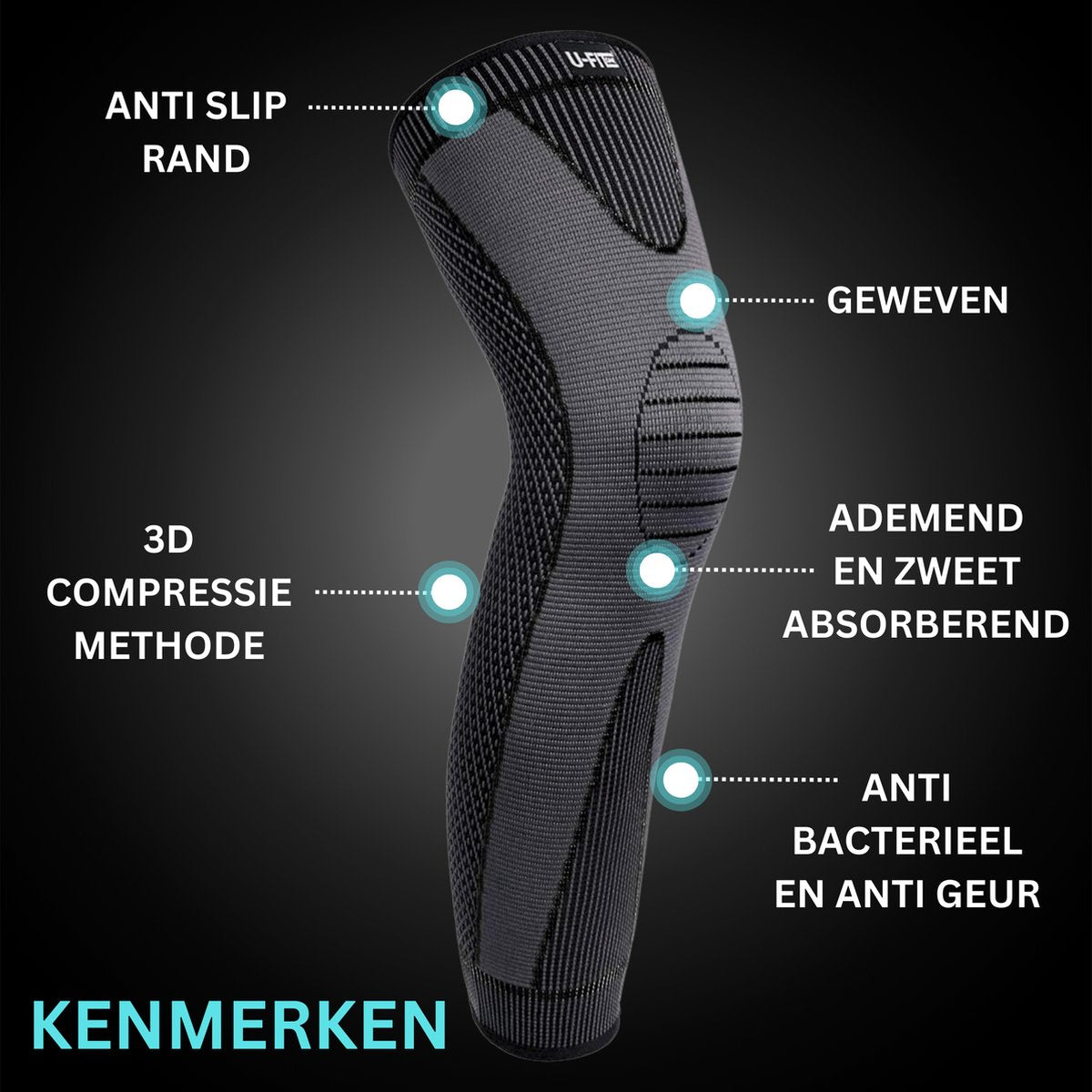 Been Compressie Brace 1 Stuk