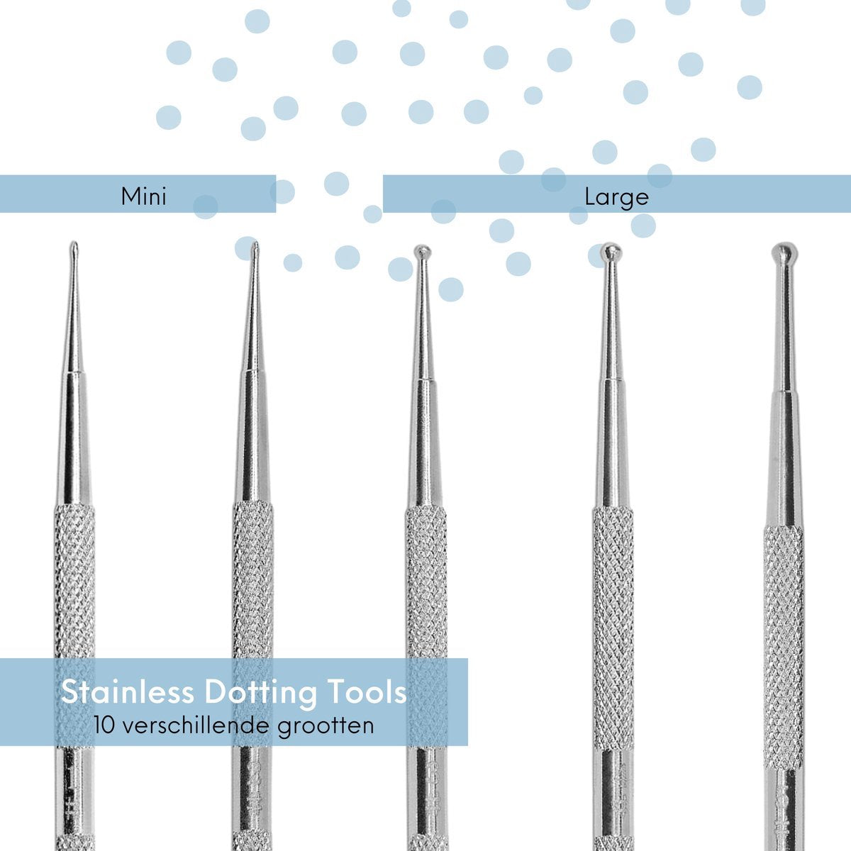 5 delige Nail Art Dotting Tool Set