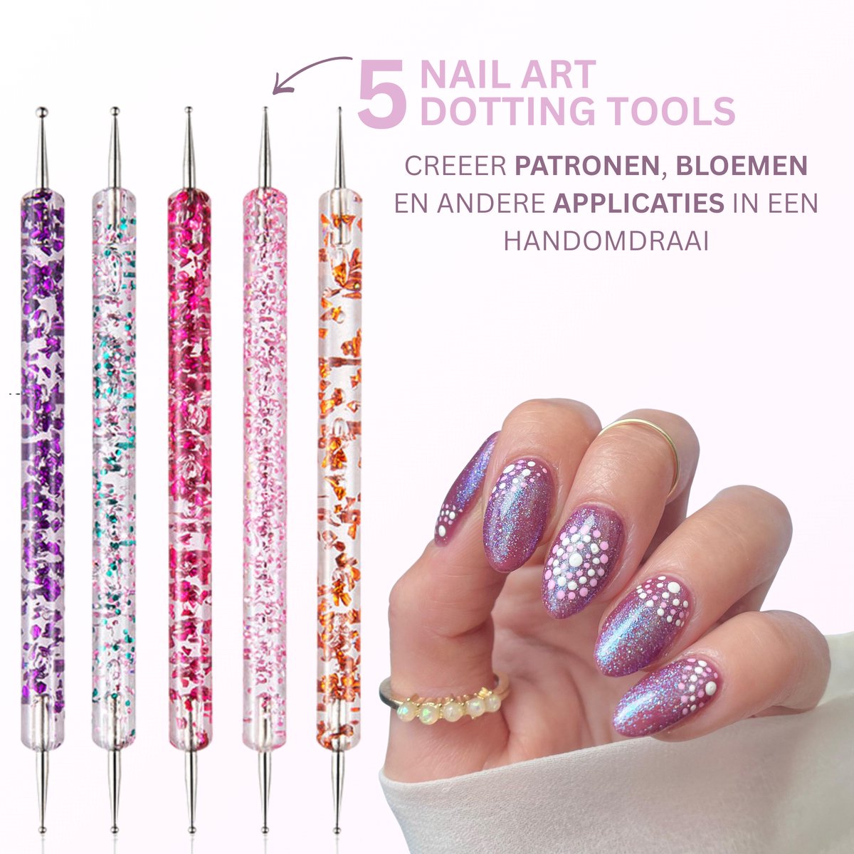 33 delige Nail Art Penselen Set