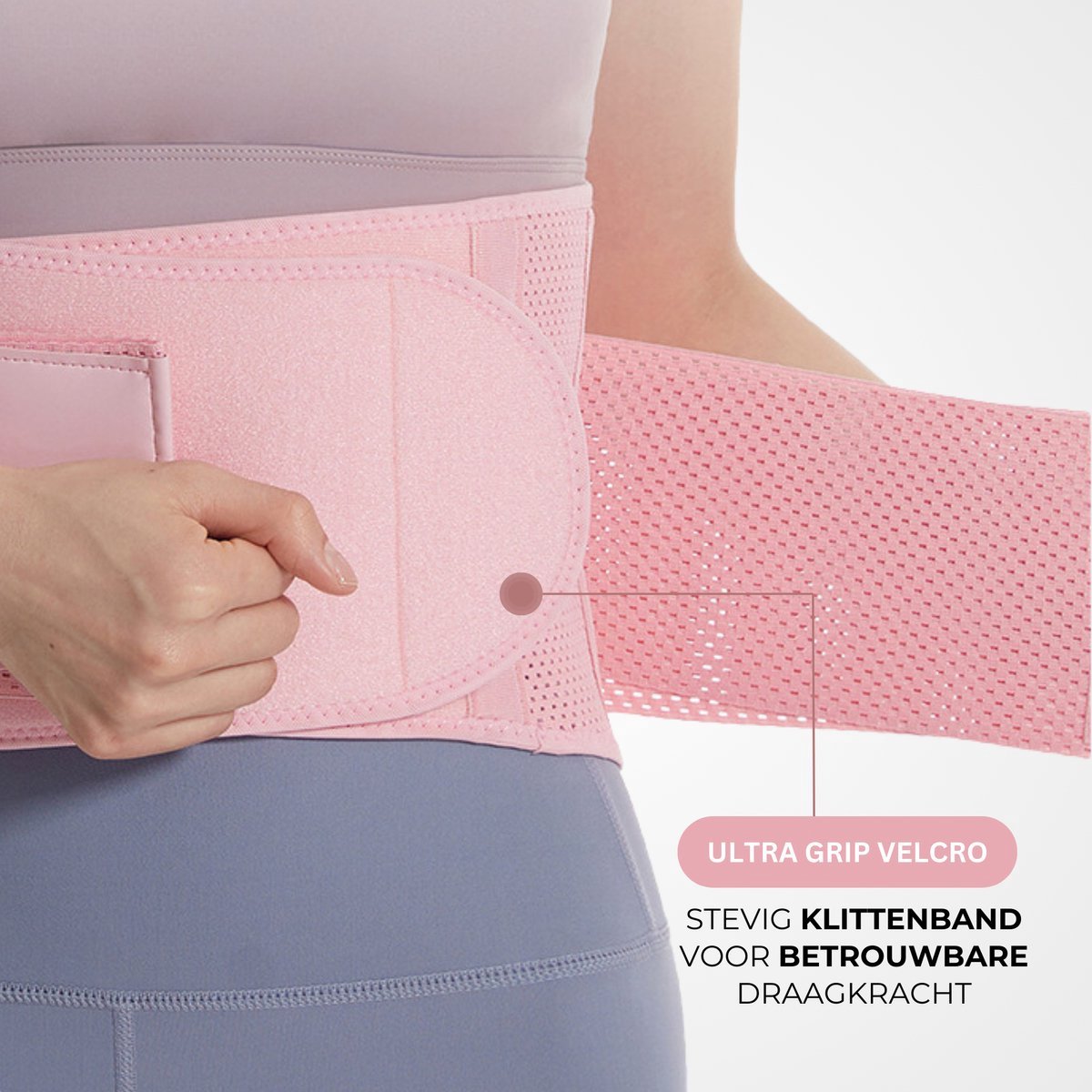 Back Support - Rugbrace Roze