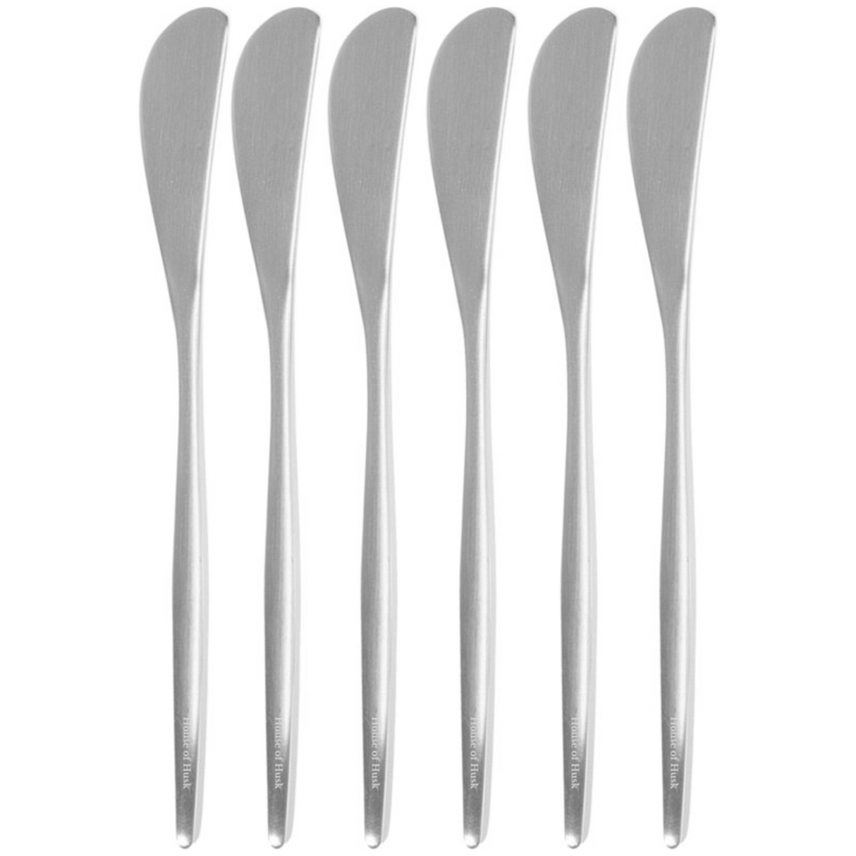 Botermessen Mat Zilver