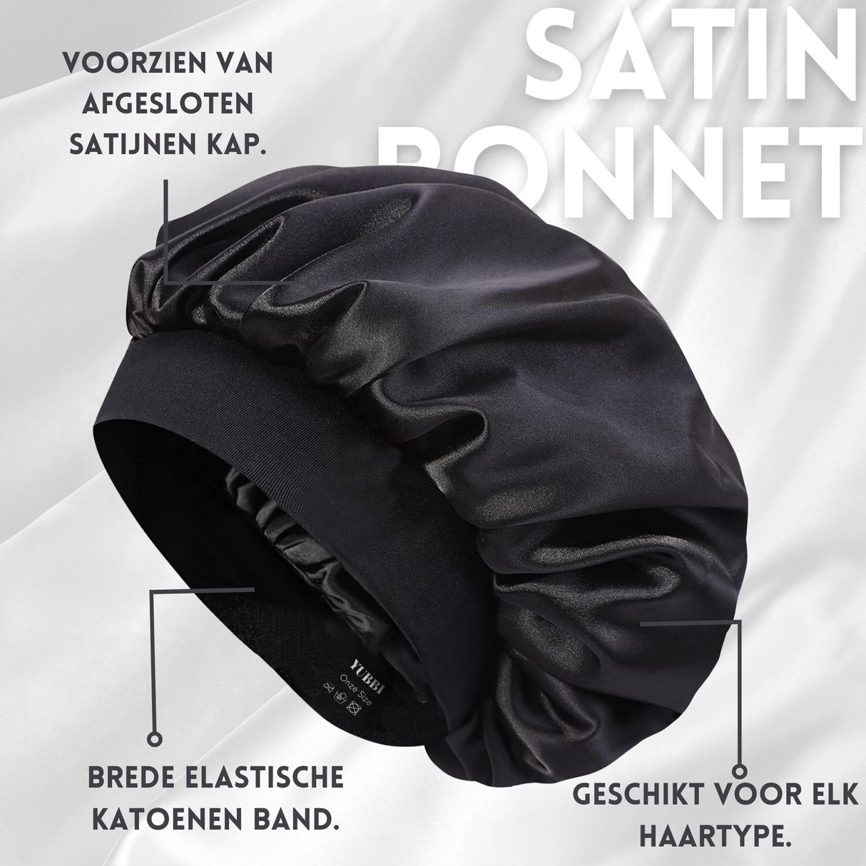 Bonnet Slaapmuts 3 Stuks