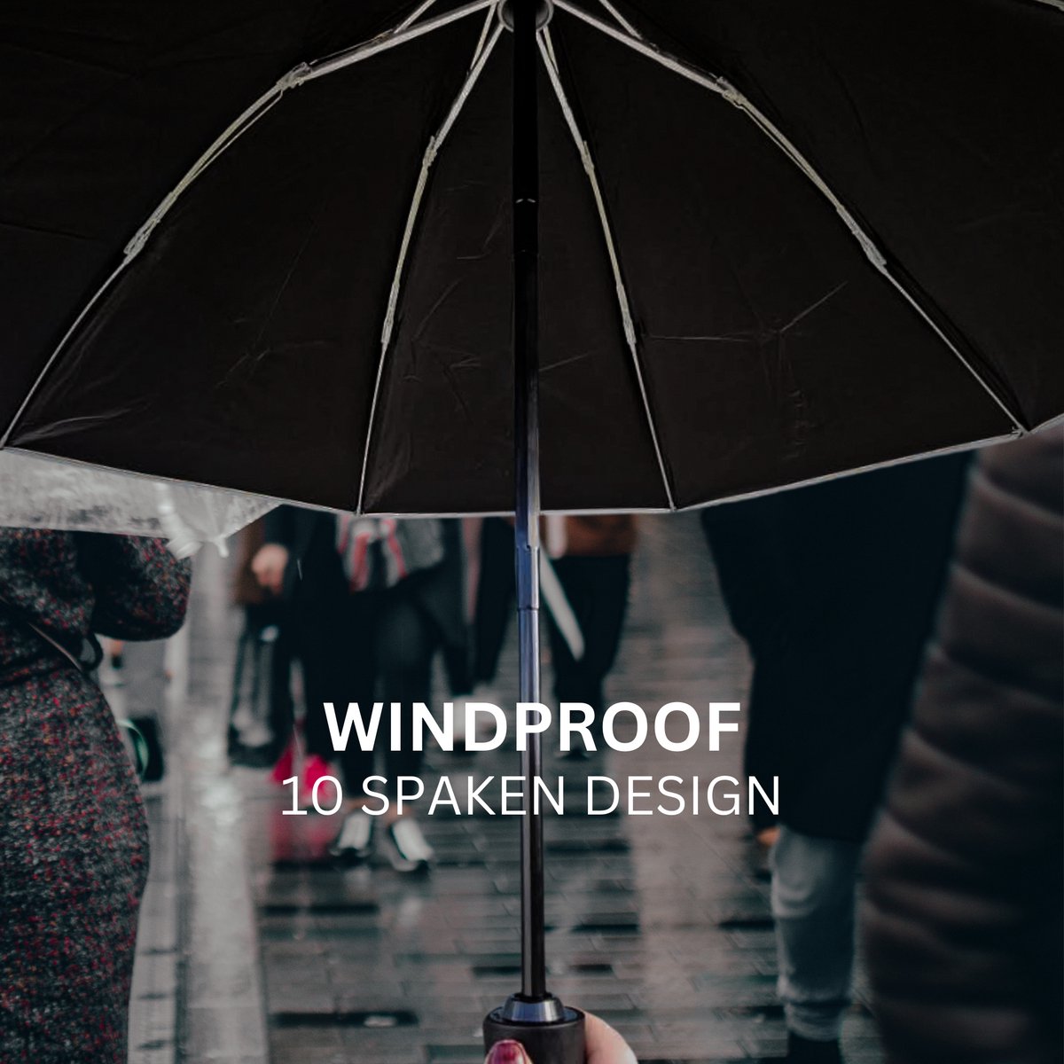 Automatisch Opvouwbare Paraplu Groen