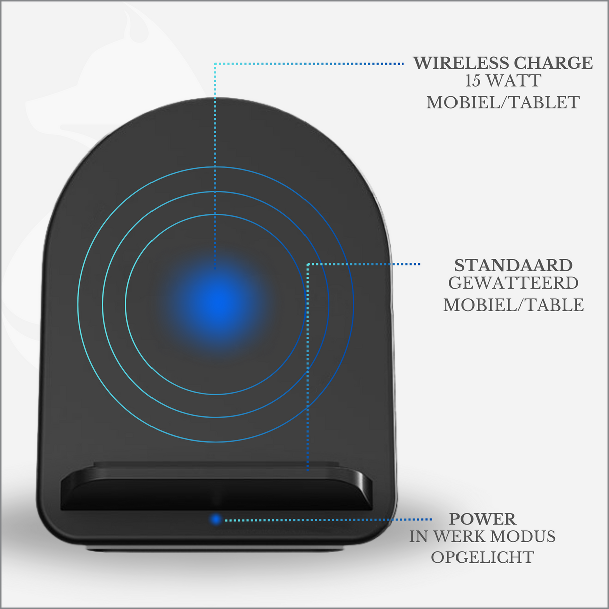 Draadloze Oplader USB/Network Hub