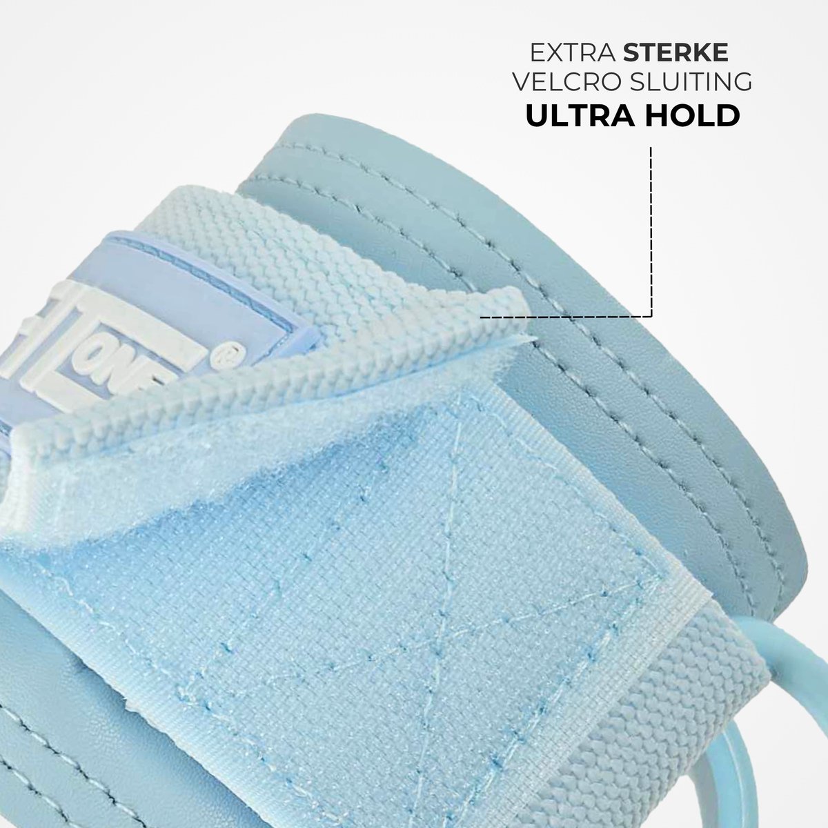 Ankle Straps Licht Blauw