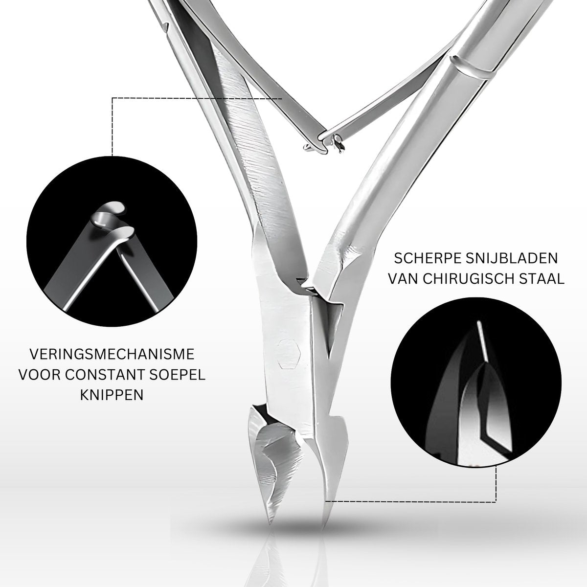 Professionele RVS Nagel Tool Set