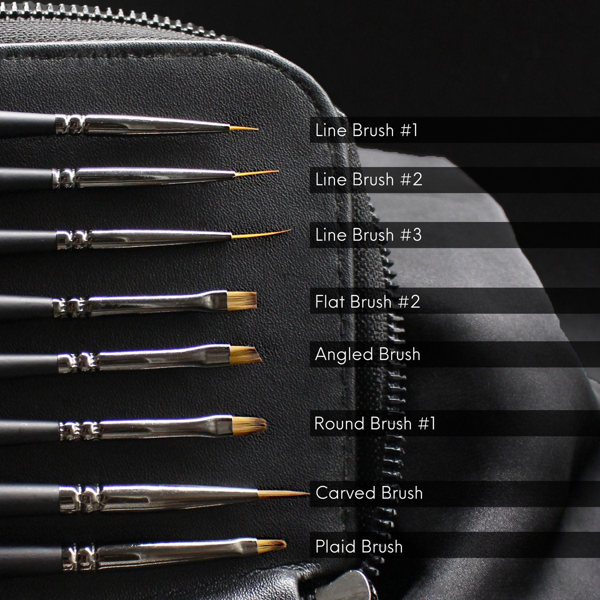 16 delige Nail Art Penselen Set