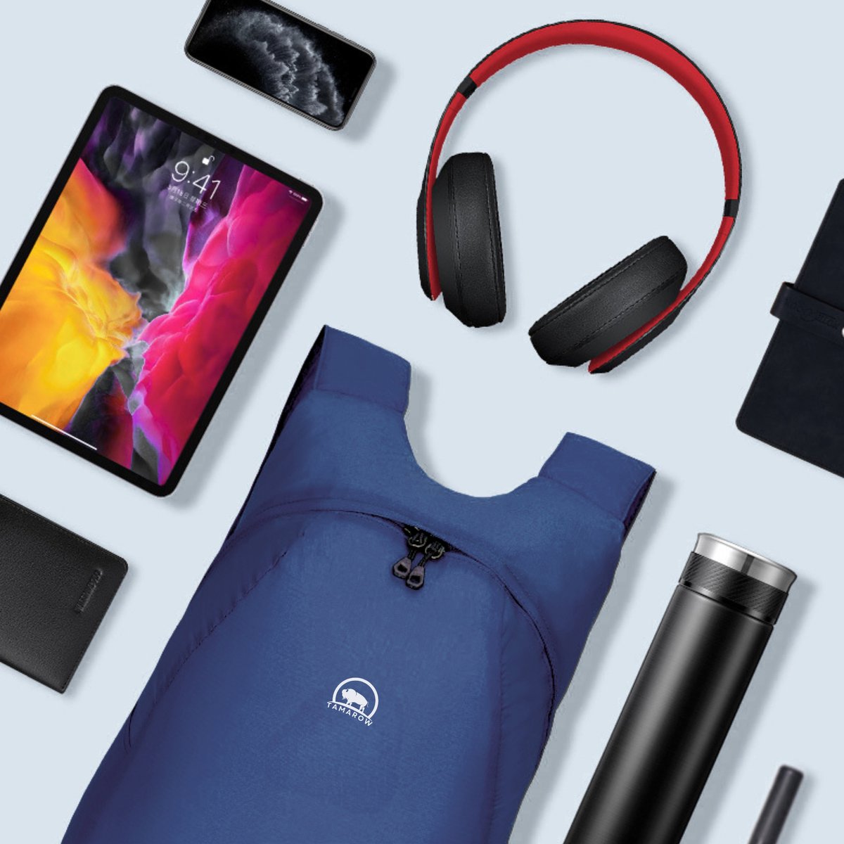 Opvouwbare Rugtas 14 Liter Blauw