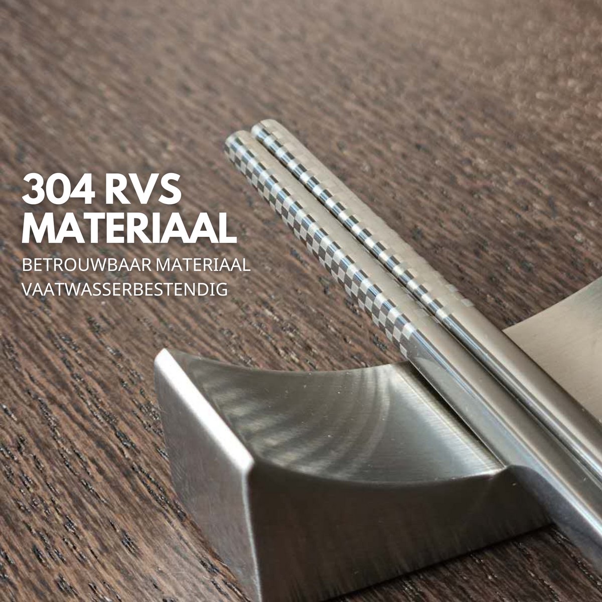 Chopstick Set Lux Zilver