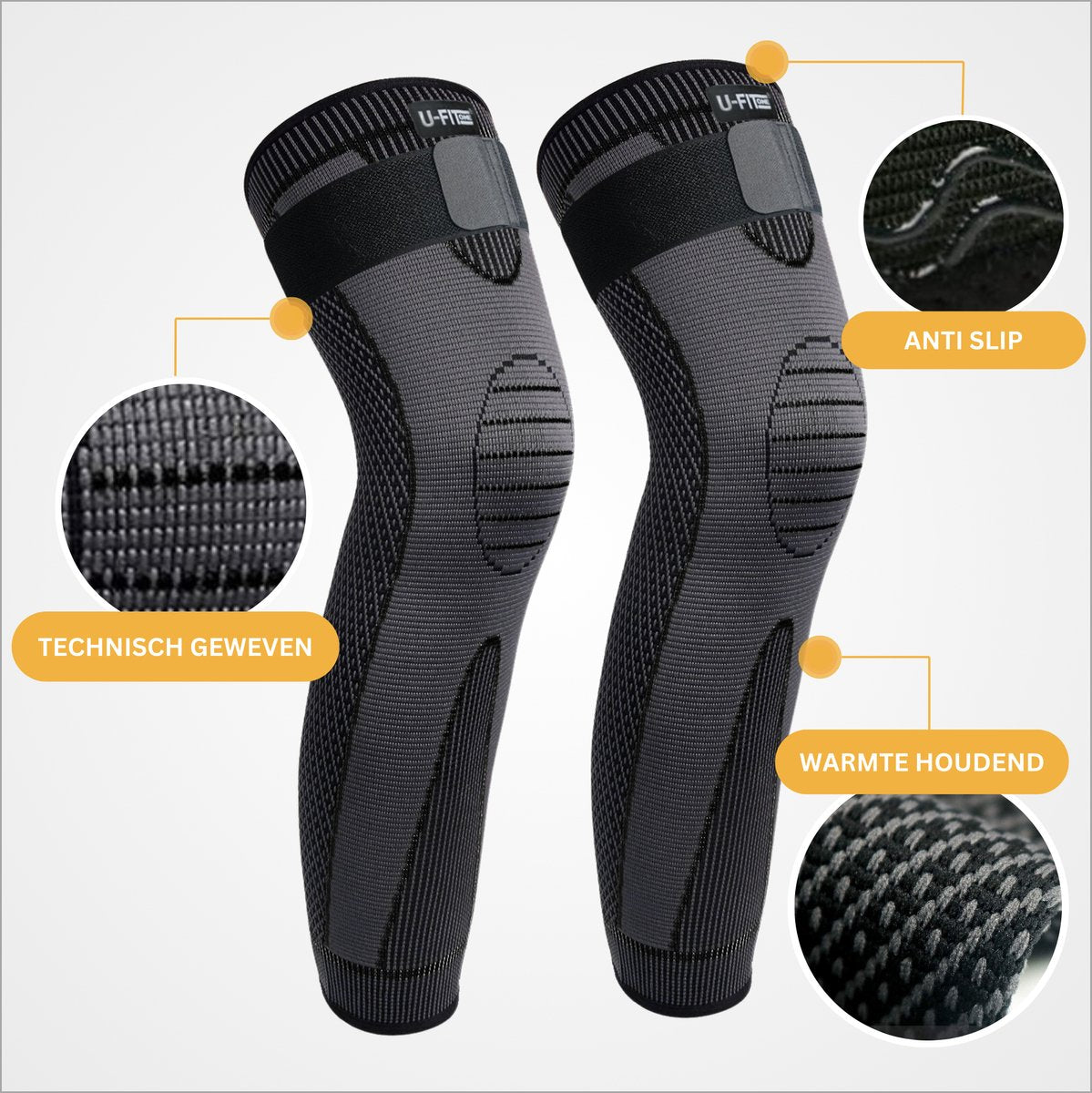 Been Compressie Brace met Band 1 Paar