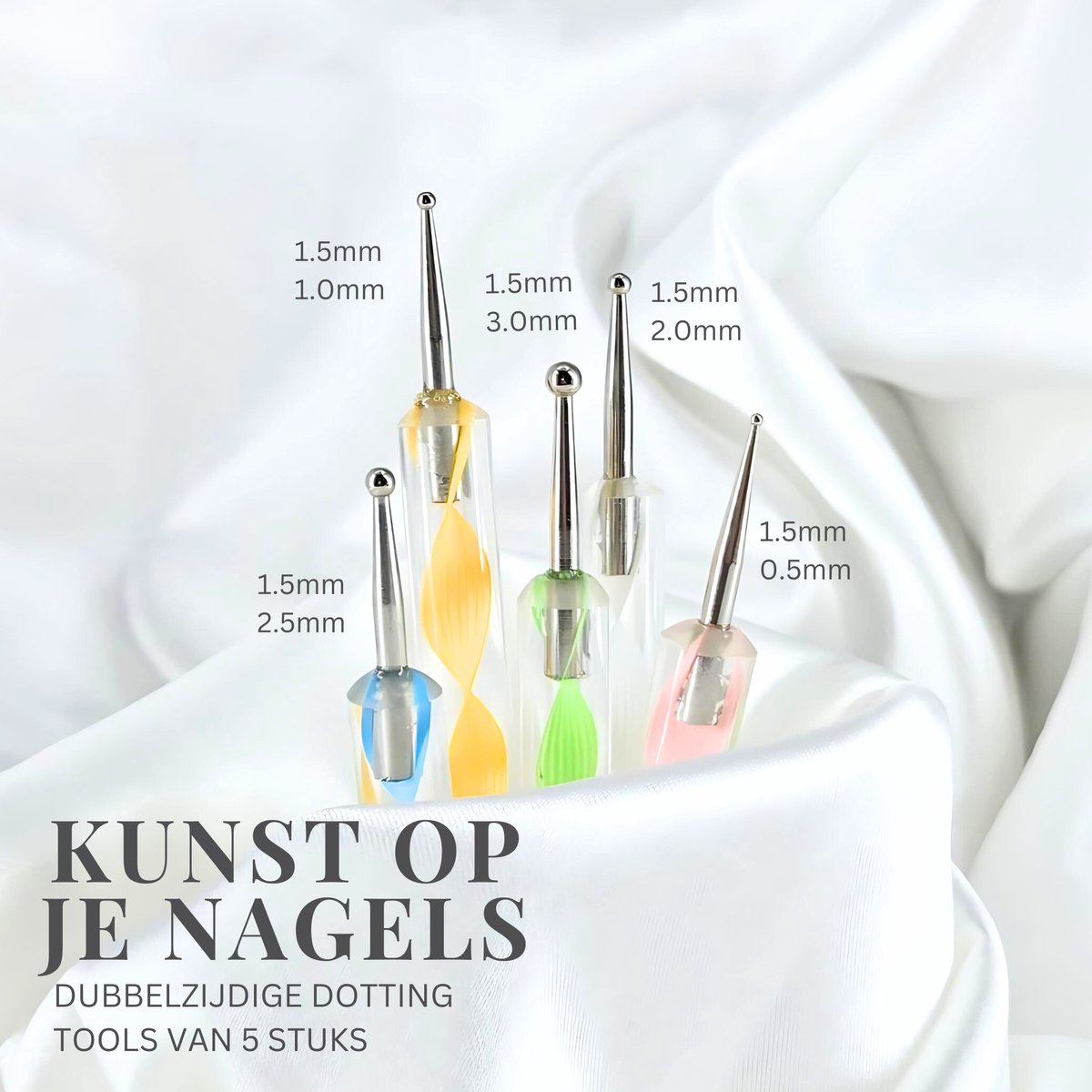 22 delige Nail Art Penselen Set