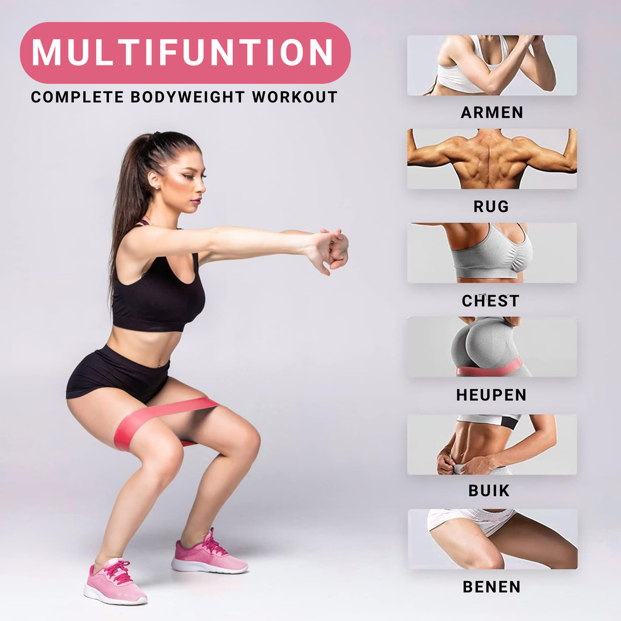 Weerstandsbanden Roze