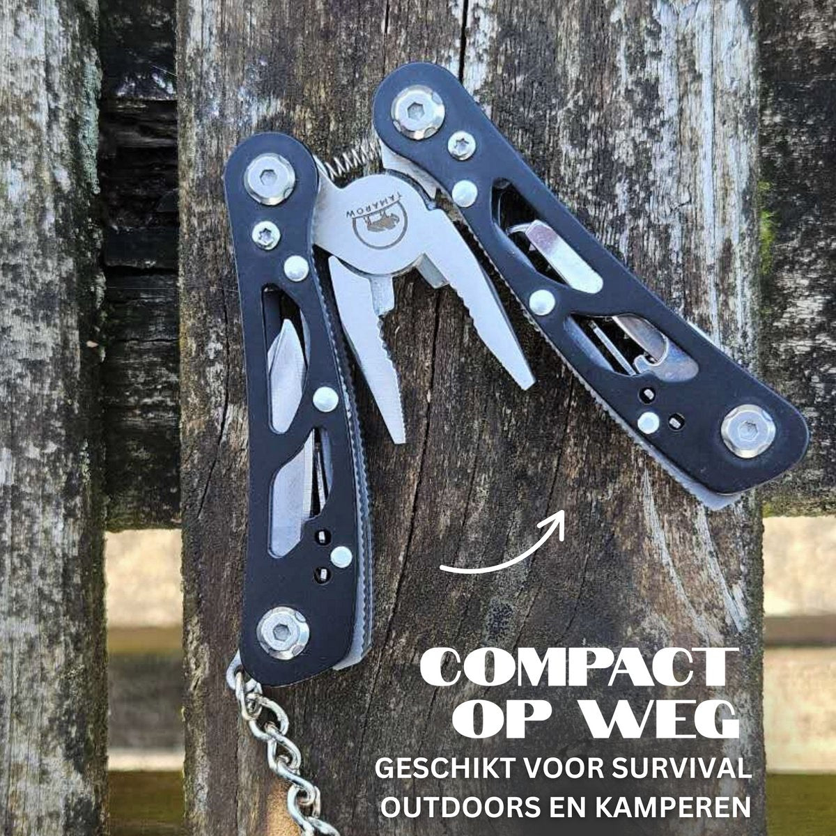 9-in-1 Multifunctioneel Mini Zakmes