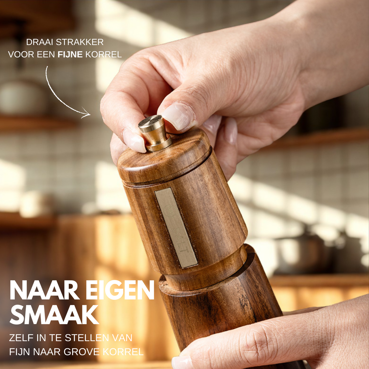 Peper- en Zoutmolen Gold Plate