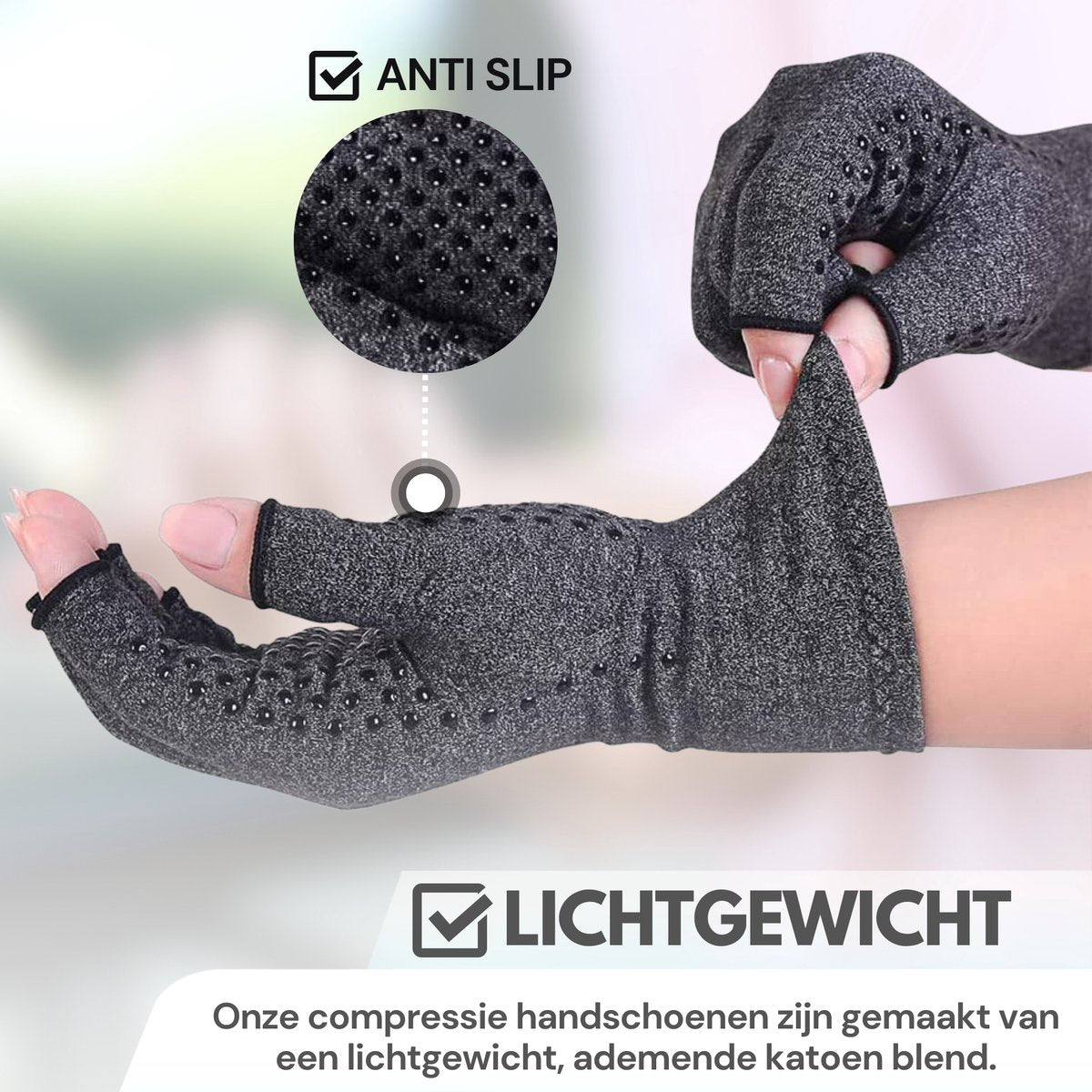 Therapeutische Reuma Handschoenen Anti-Slip