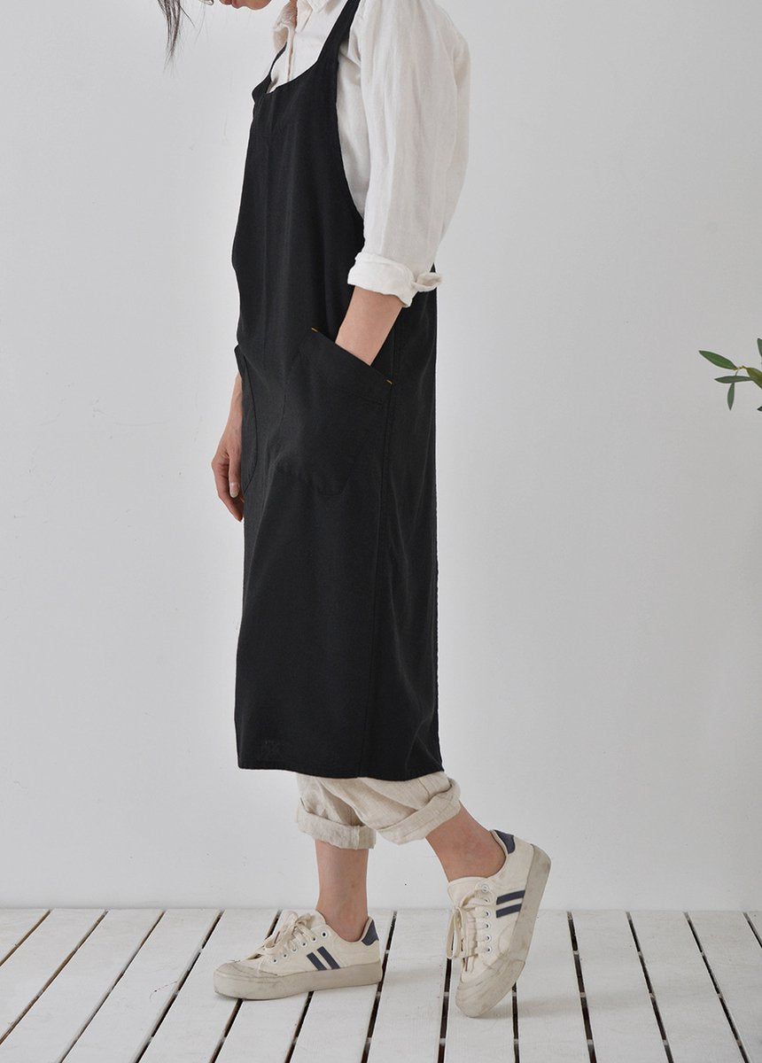 Keukenschort 'Blanco' Zwart