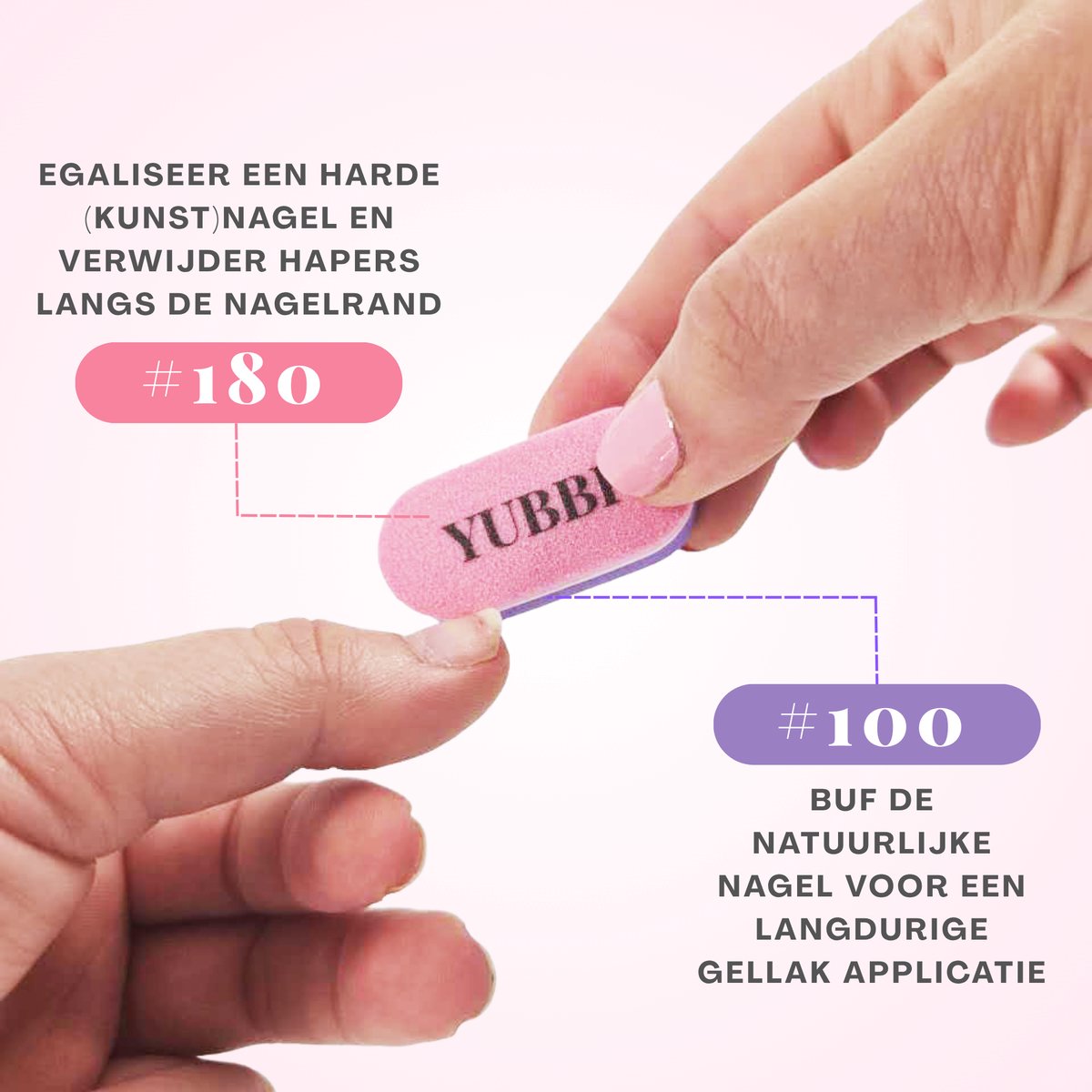 Mini Buffer Nagelvijlen 50 Stuks