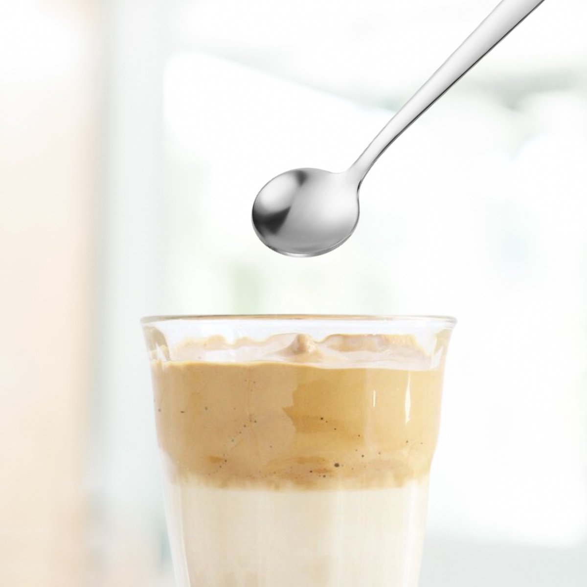 Koffielepels 13cm Zilver 12 Stuks