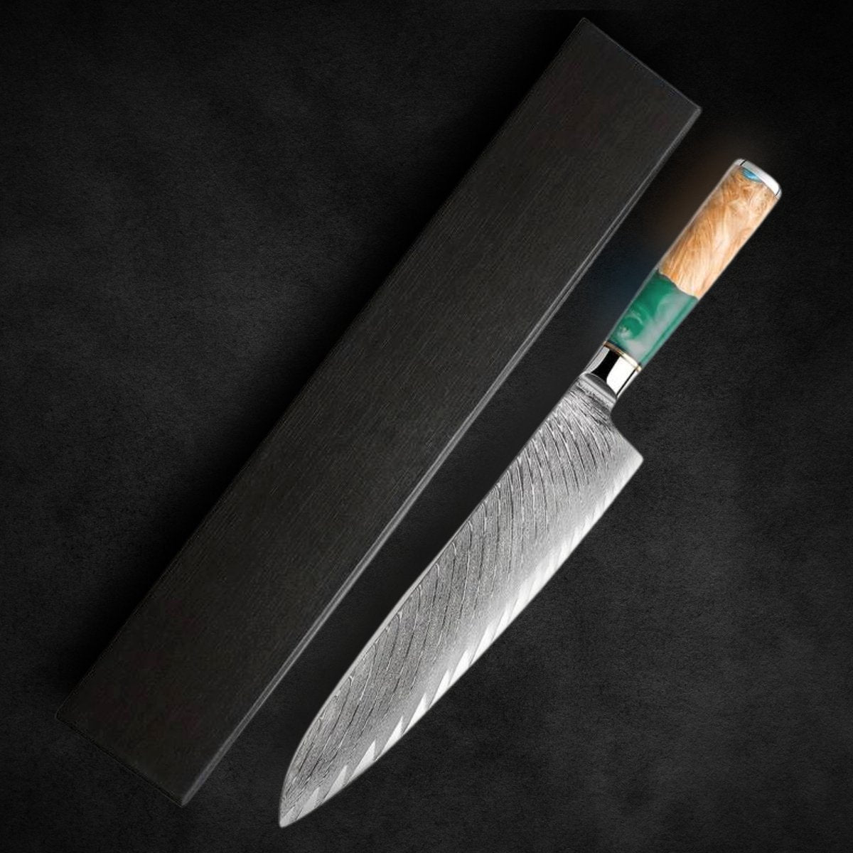 Chef Knife 10Cr15CoMov Resin