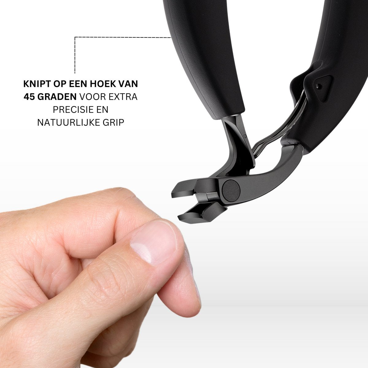 Gebogen Nageltang Zwart