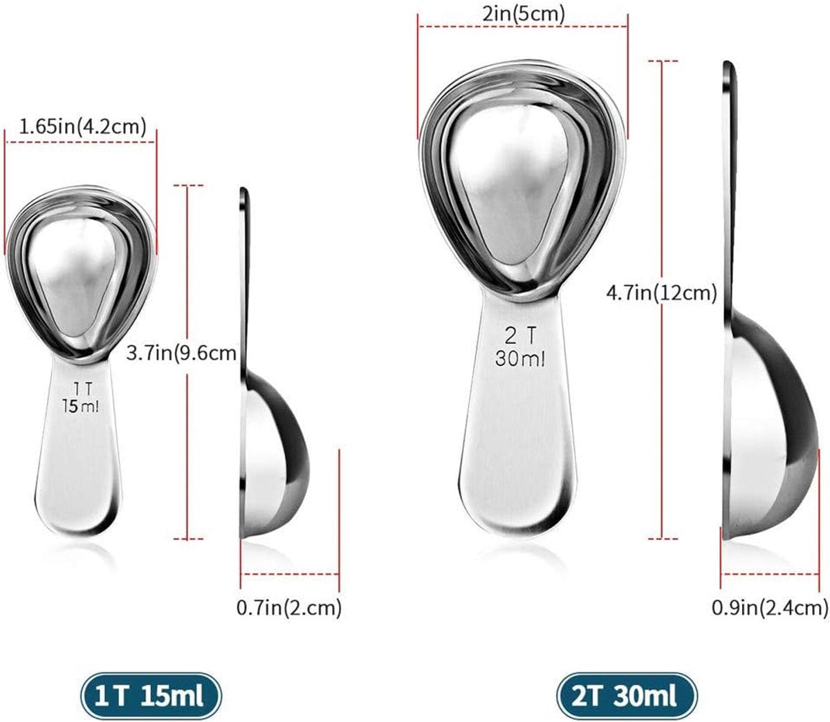 Koffie Maatlepel Set