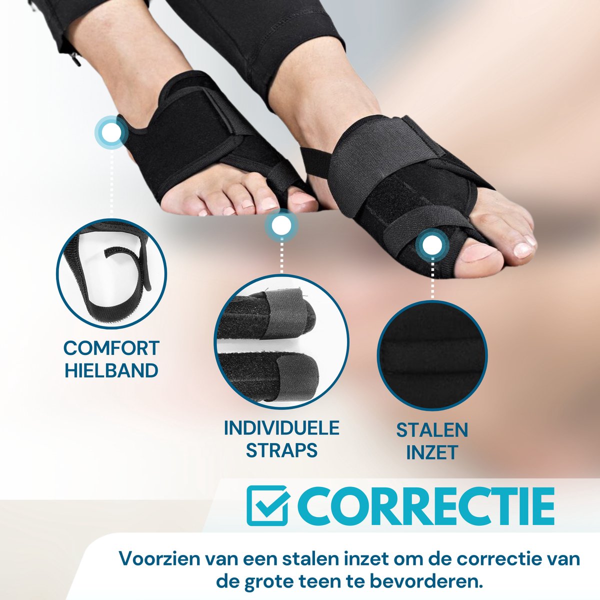 Hallux Valgus Bunion Grote Teen Spalk 2 Stuks