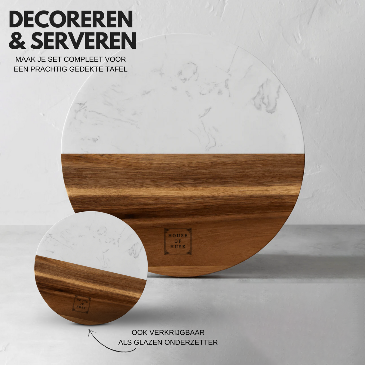 Serveerplank Marmer Look