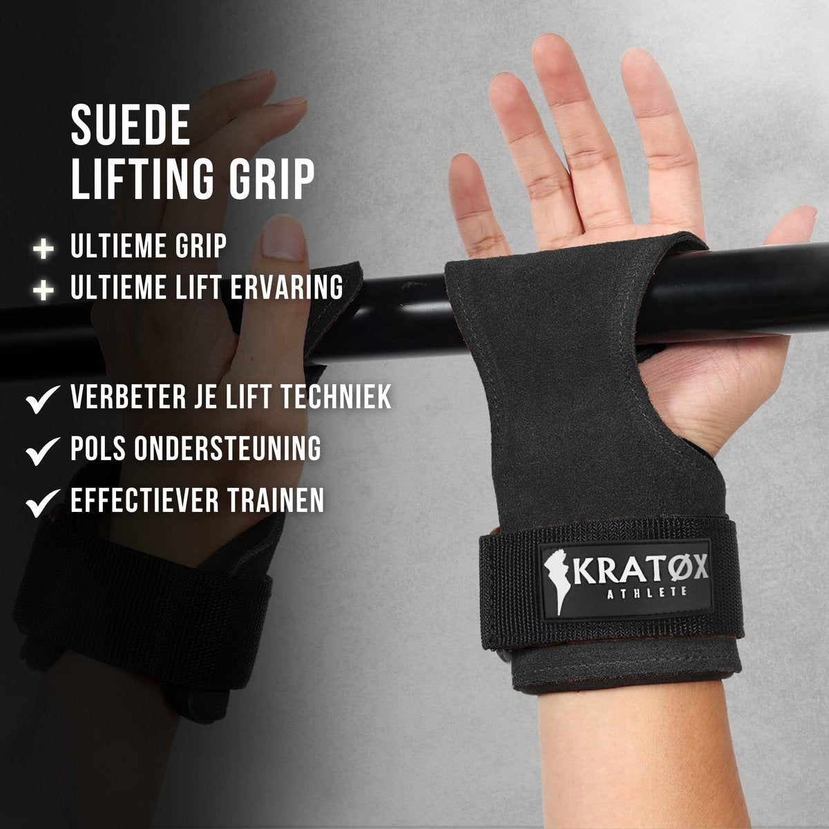 Leren Lifting Straps