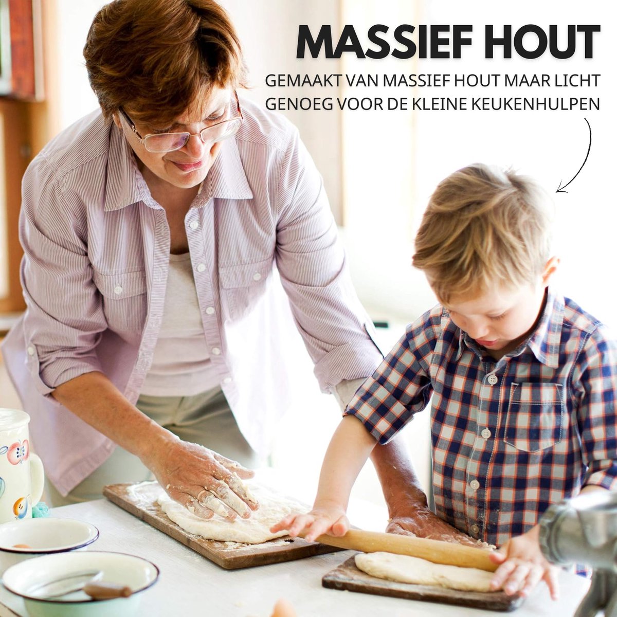 Franse Deegroller Set