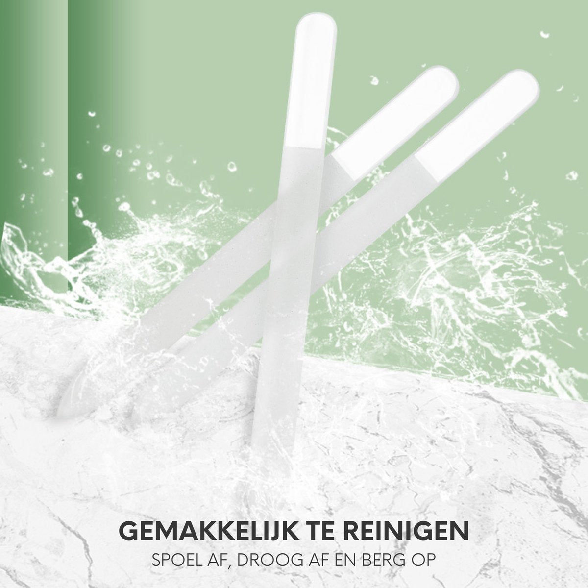 Nano Glas Nagelvijlen 5 Stuks