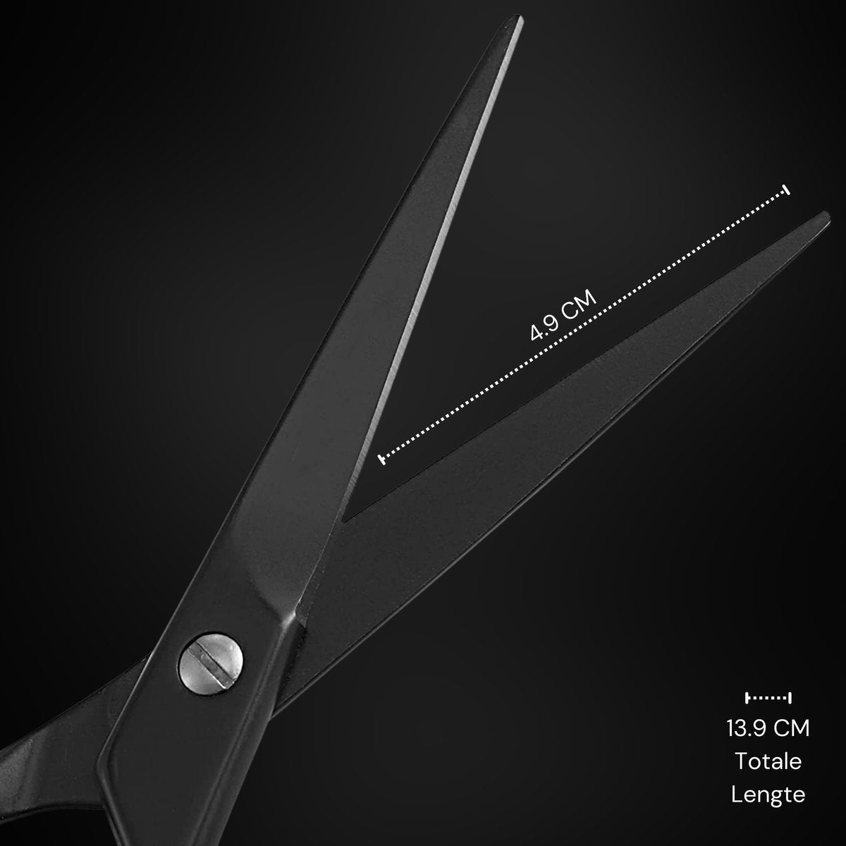 Snor en Baardschaar 14CM