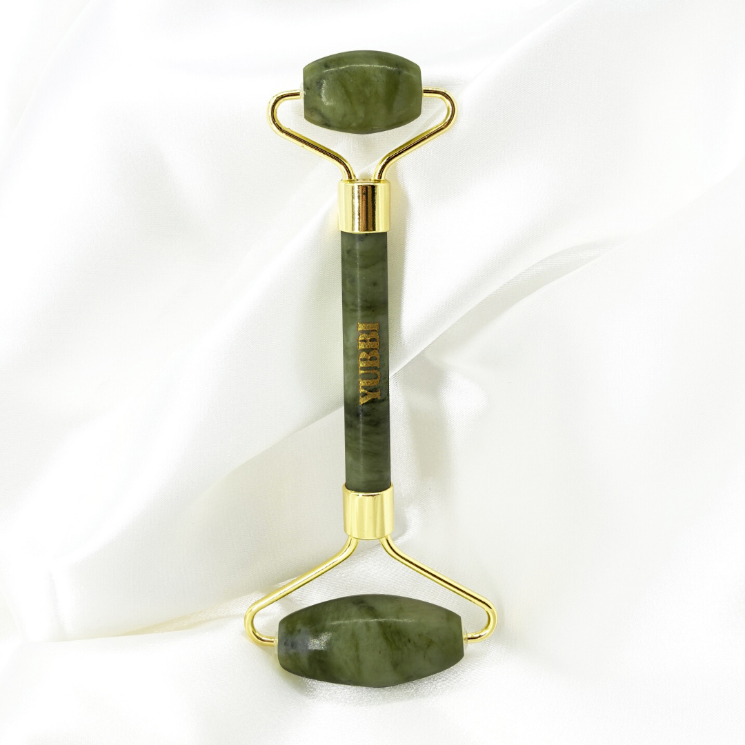 Gua Sha Set Donker Groene Jade