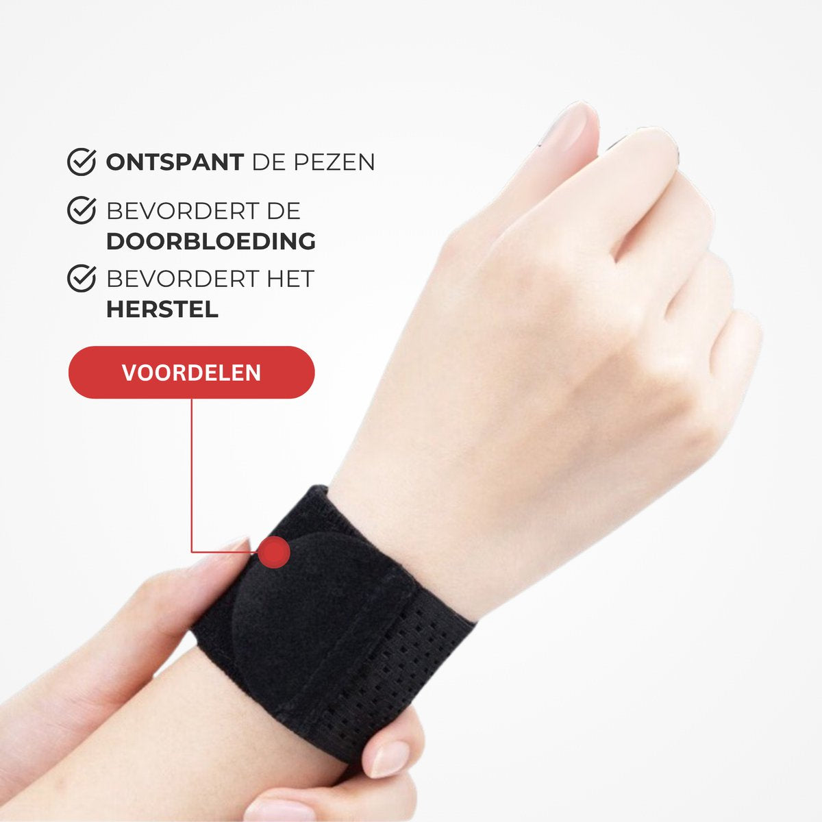 Wrist Wraps Dun 1 Paar