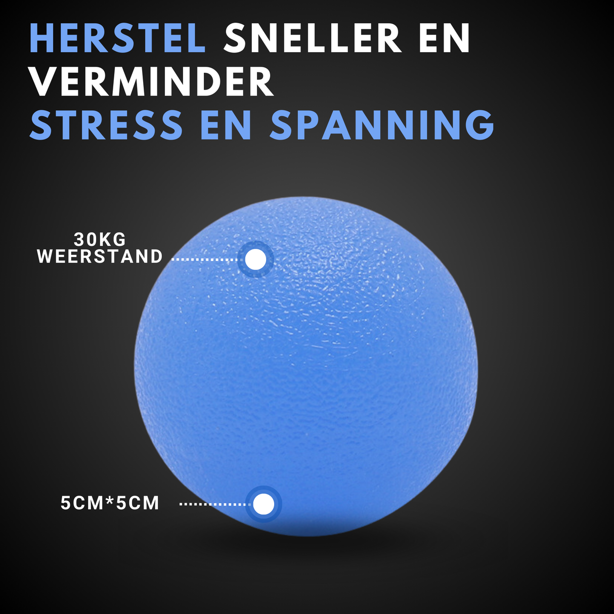 Stressballen 15kg tot 30kg
