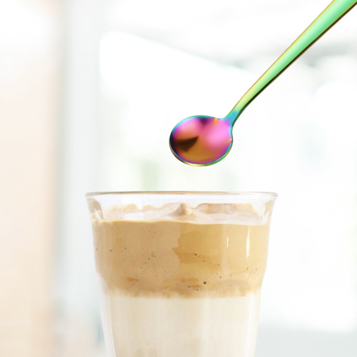 Koffielepels 13cm Multicolour 12 Stuks