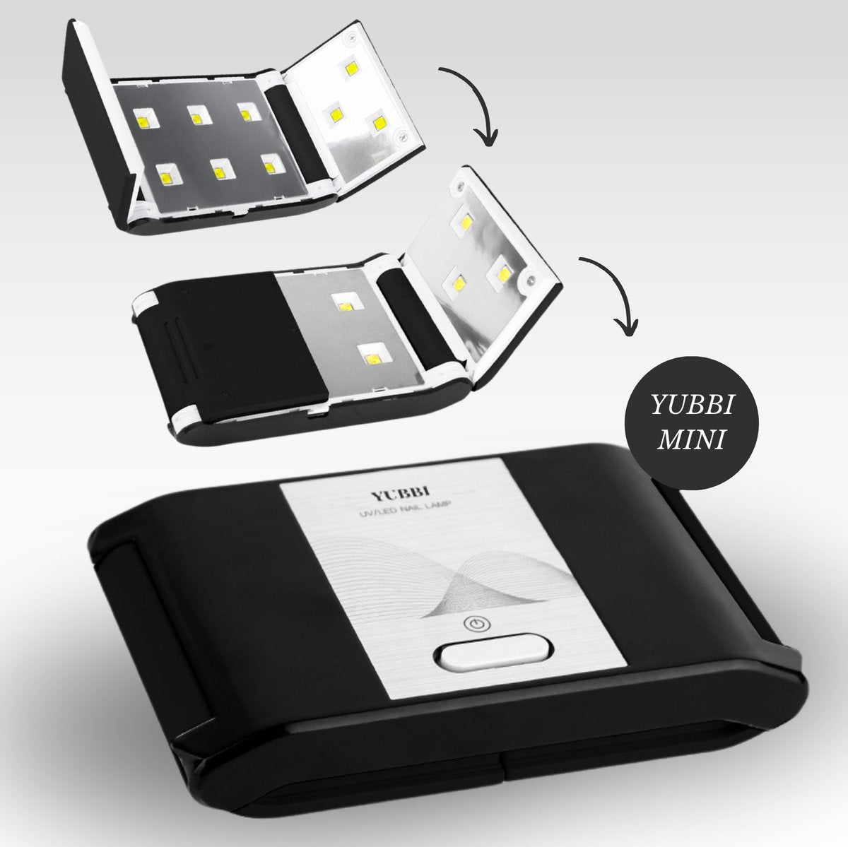 Opvouwbare Mini UV LED Nagellamp