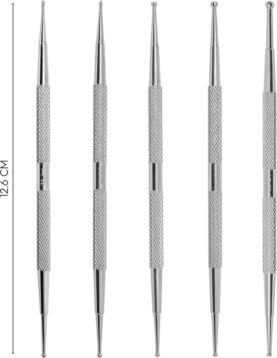 5 delige Nail Art Dotting Tool Set