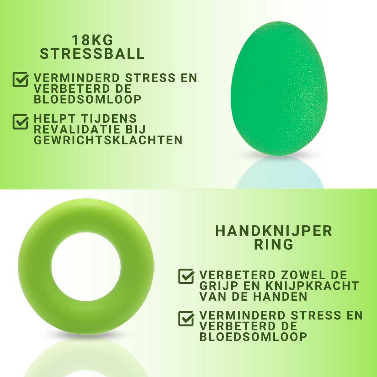 Teller Handtrainer 10-60kg 8 Delige Set