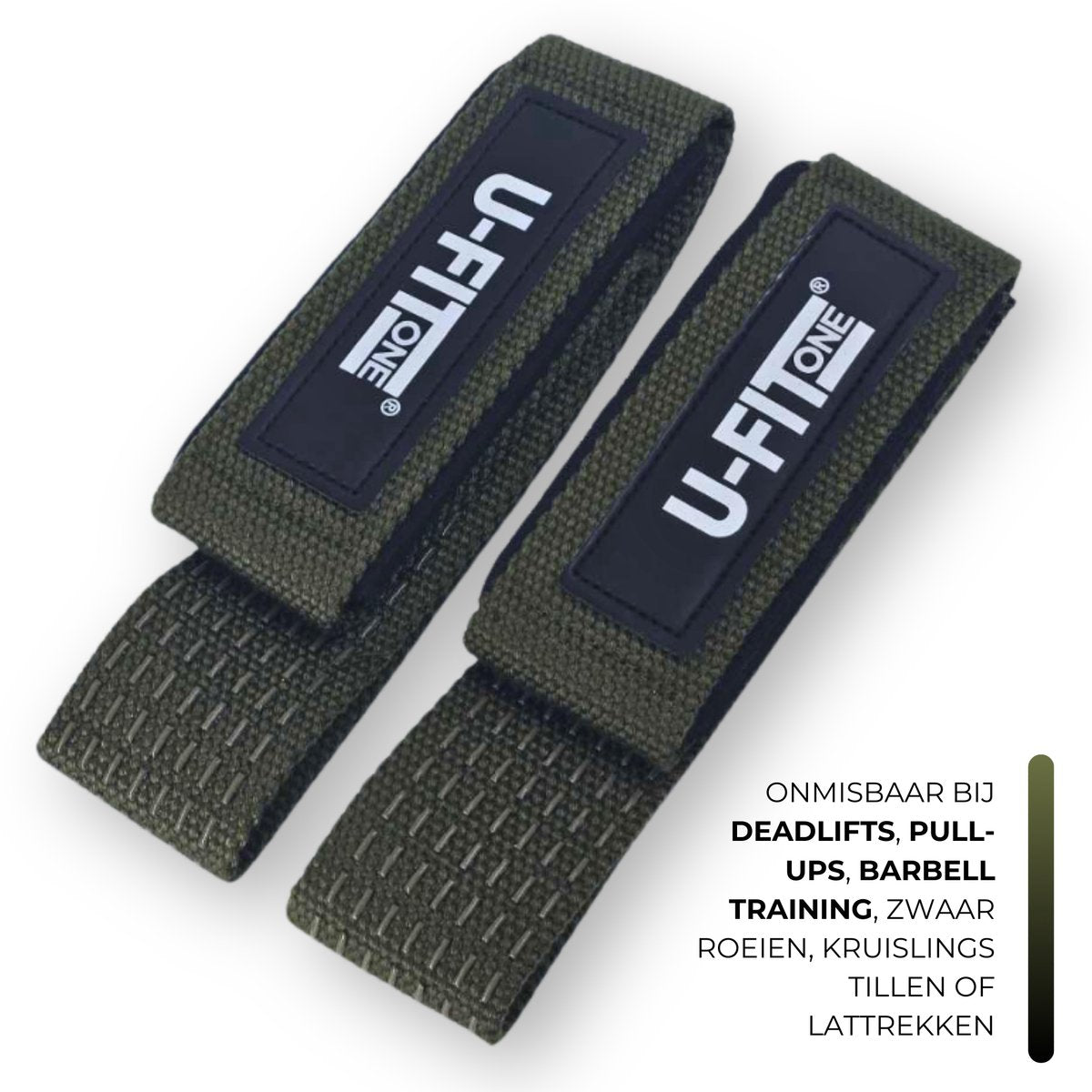 Lifting Straps Donker Groen
