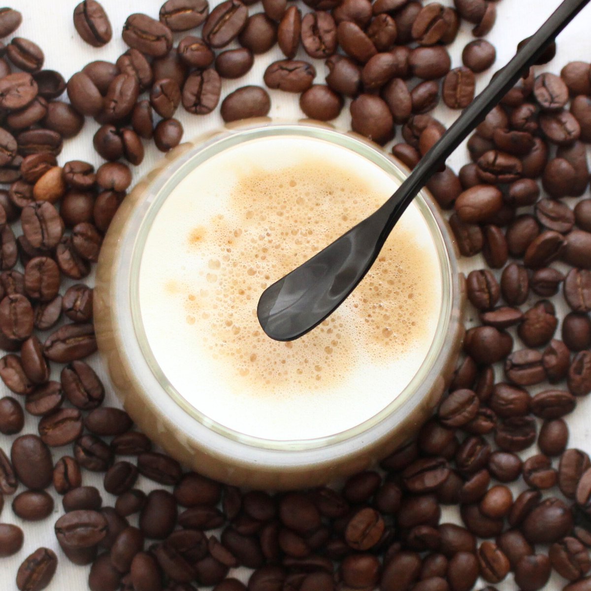 Dun Longdrinklepels 17cm Zwart 6 Stuks