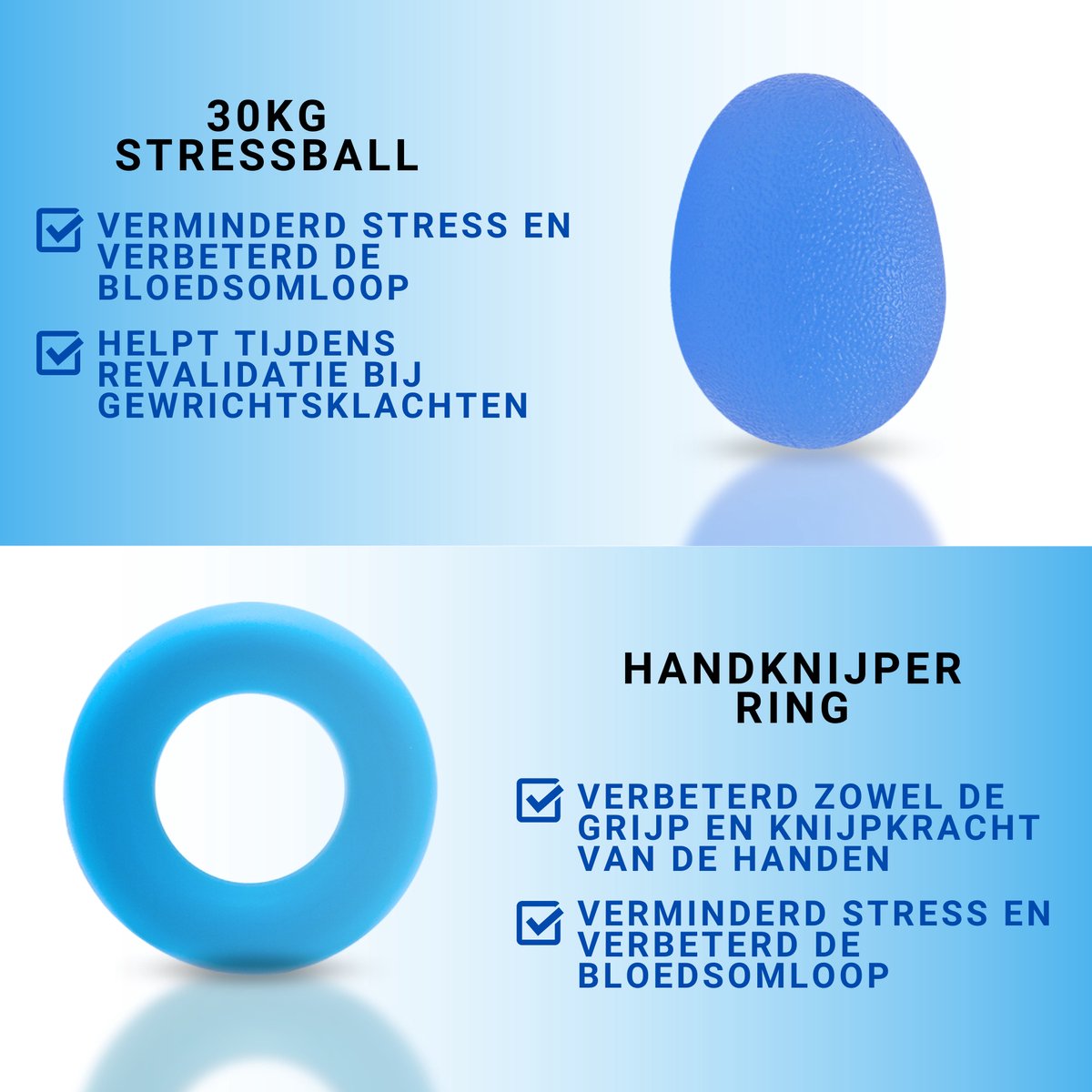 Teller Handtrainer 10-60kg 8 Delige Set