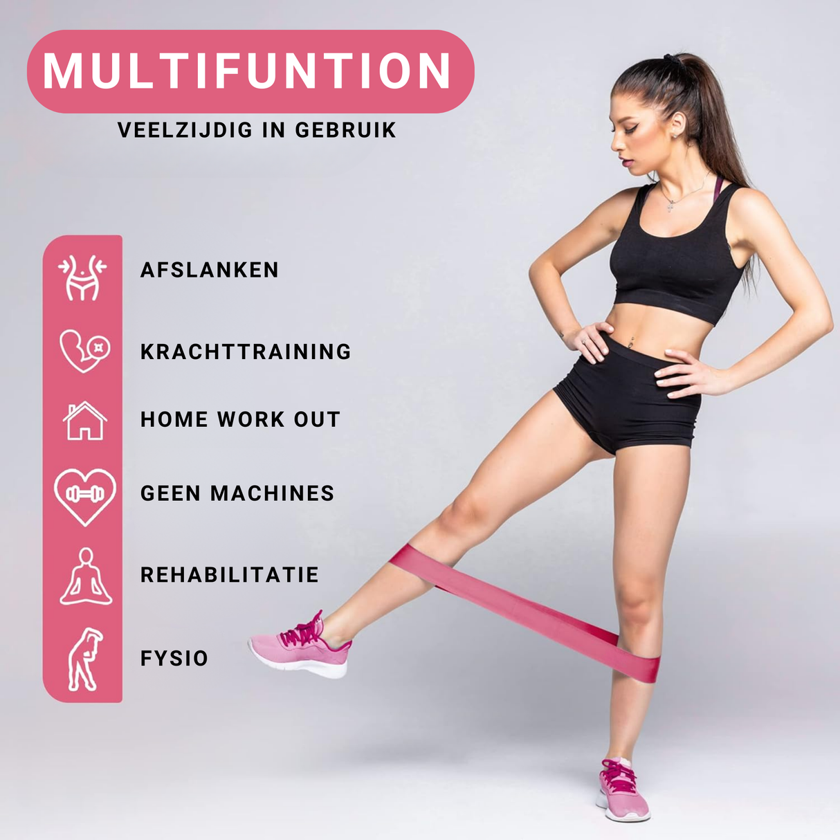 Weerstandsbanden Roze